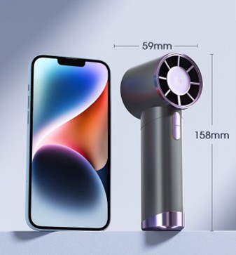 BreezeMate Mini Handheld Fan - Image 4