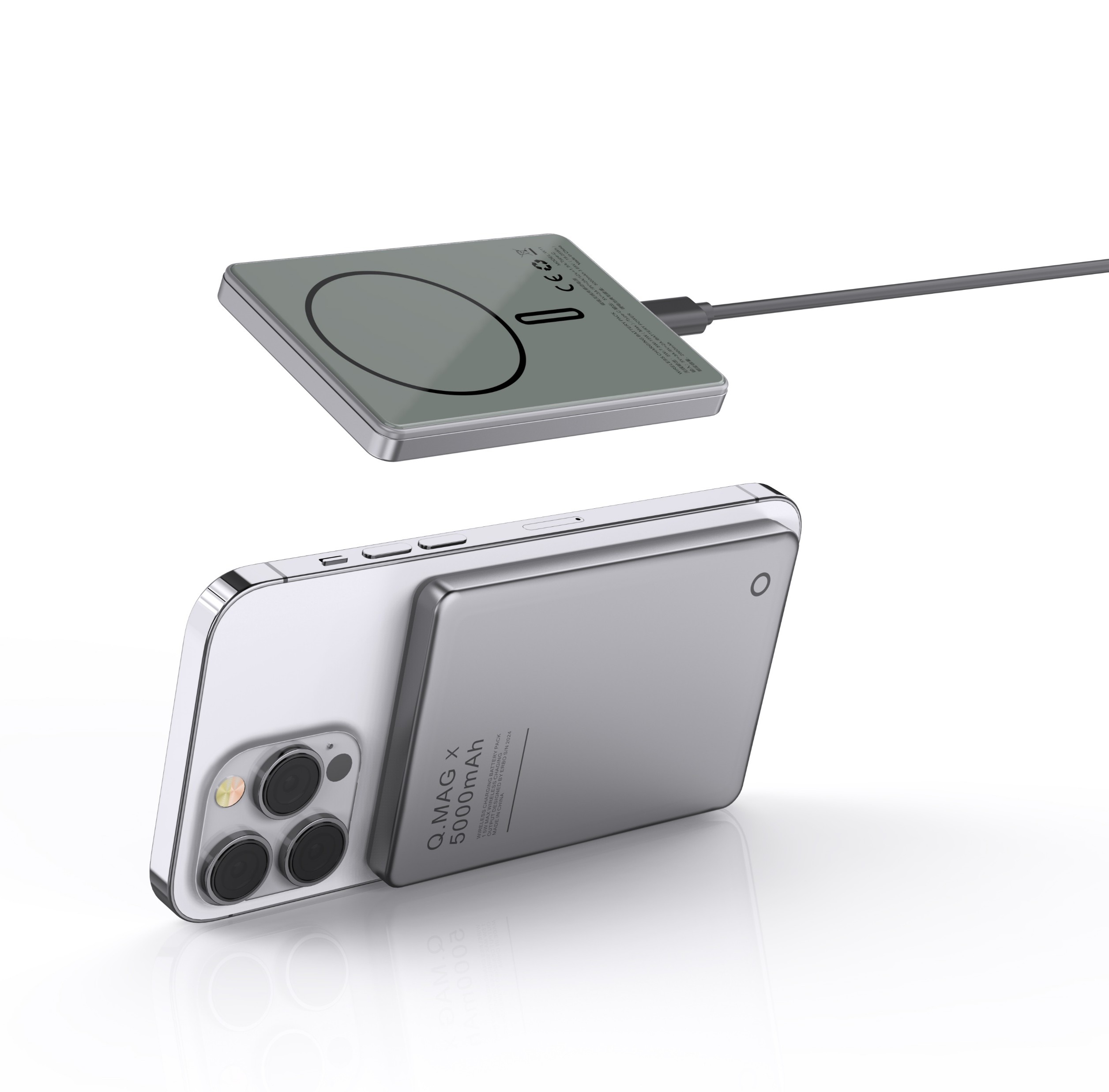 QMAG Titanium 5000mah Wireless Powerbank - Image 7