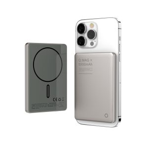 QMAG Titanium 5000mah Wireless Powerbank