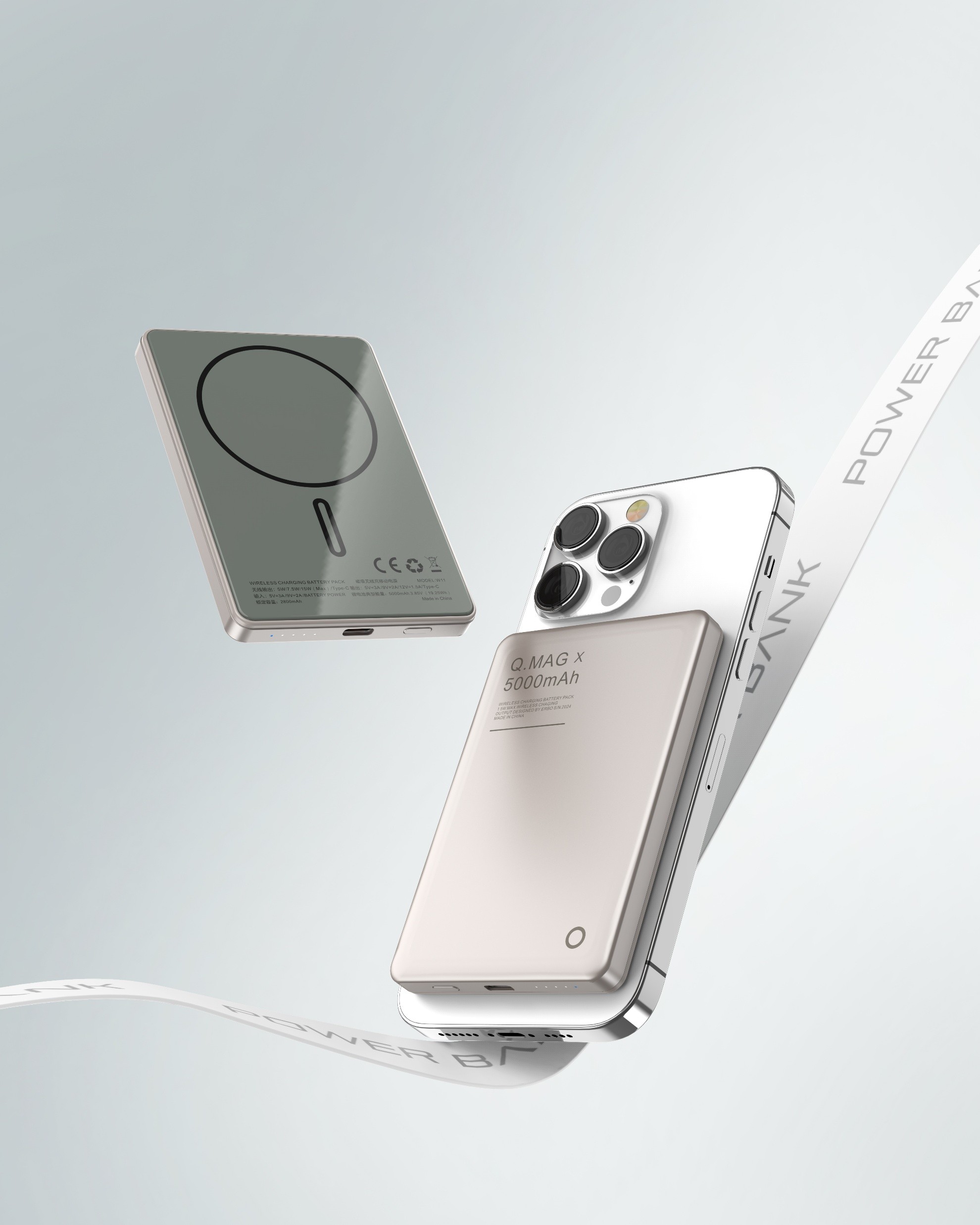 QMAG Titanium 5000mah Wireless Powerbank - Image 16