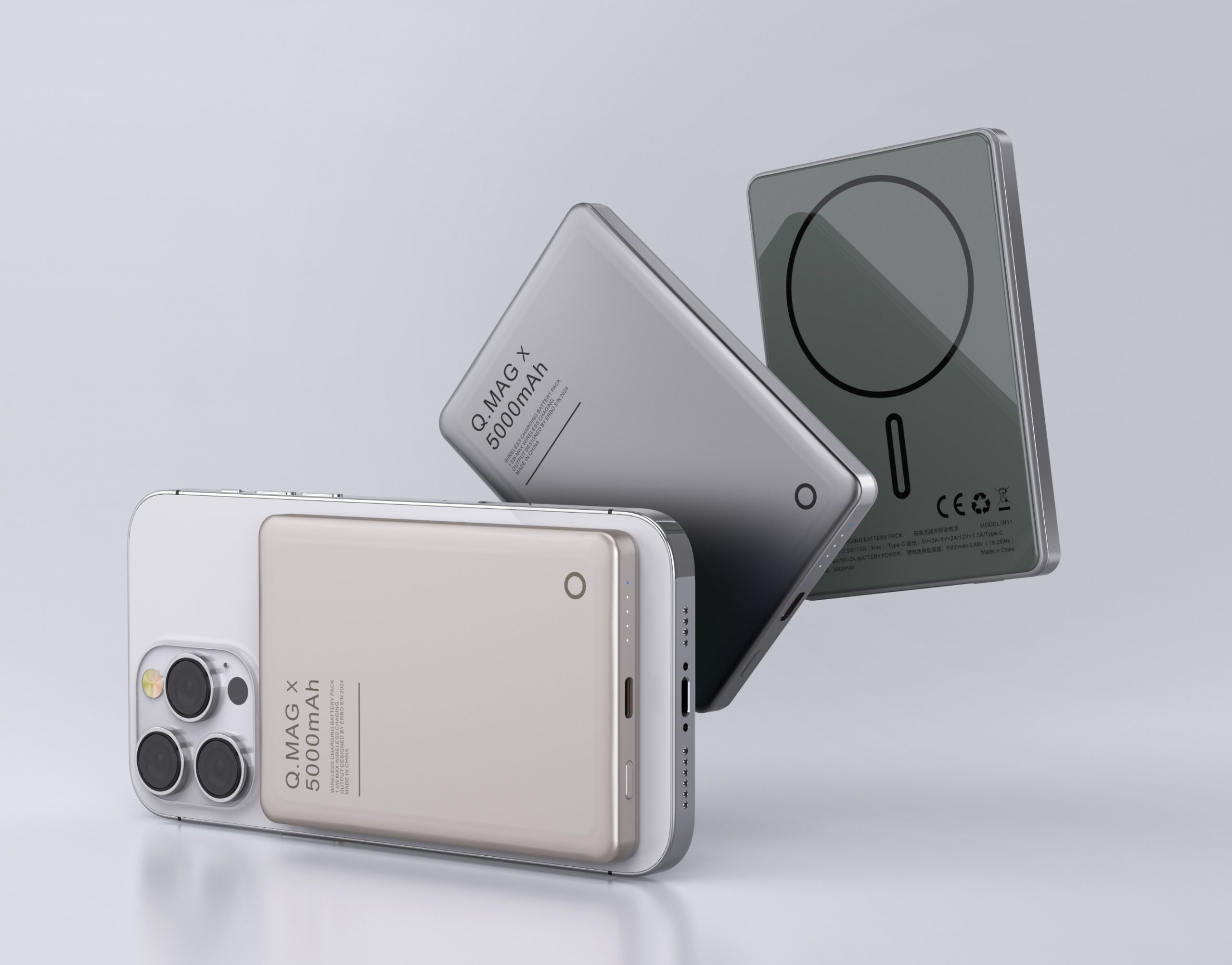 QMAG Titanium 5000mah Wireless Powerbank - Image 18