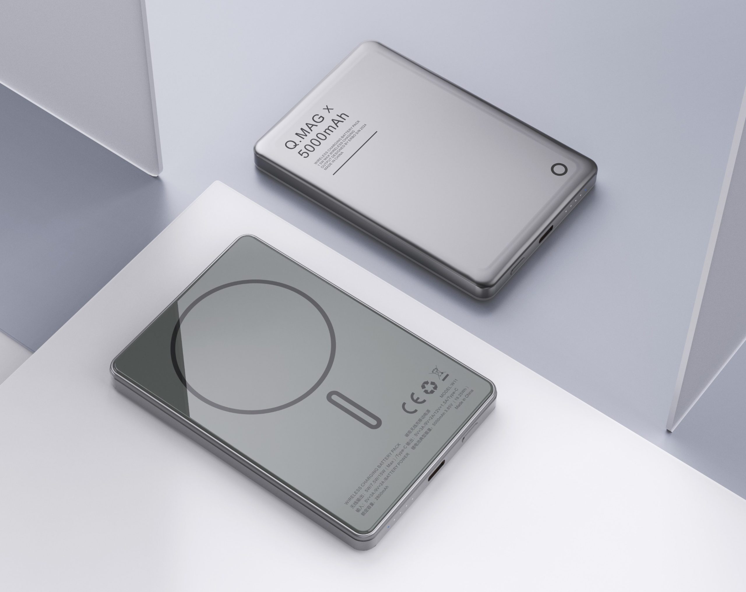 QMAG Titanium 5000mah Wireless Powerbank - Image 3