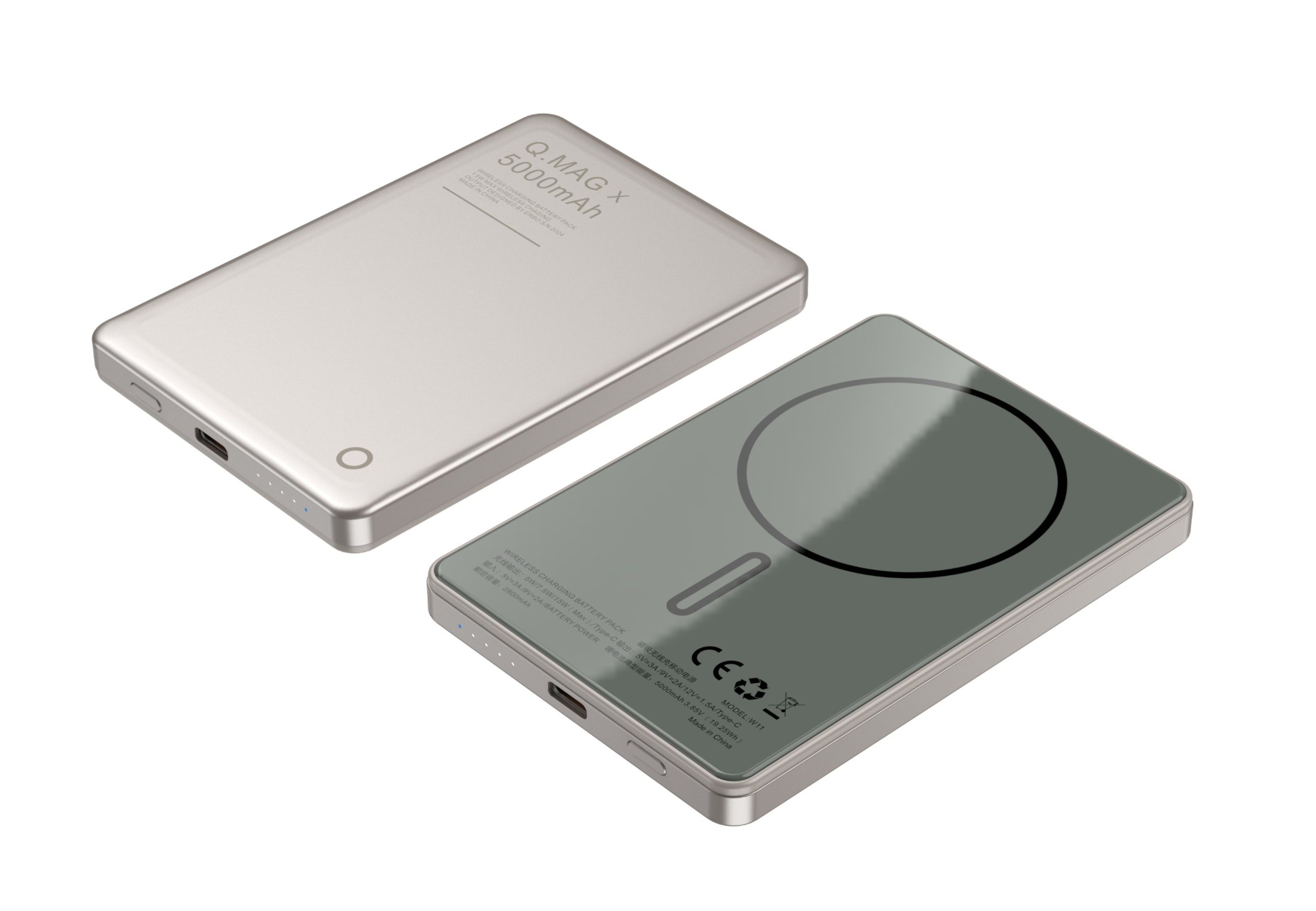 QMAG Titanium 5000mah Wireless Powerbank - Image 5