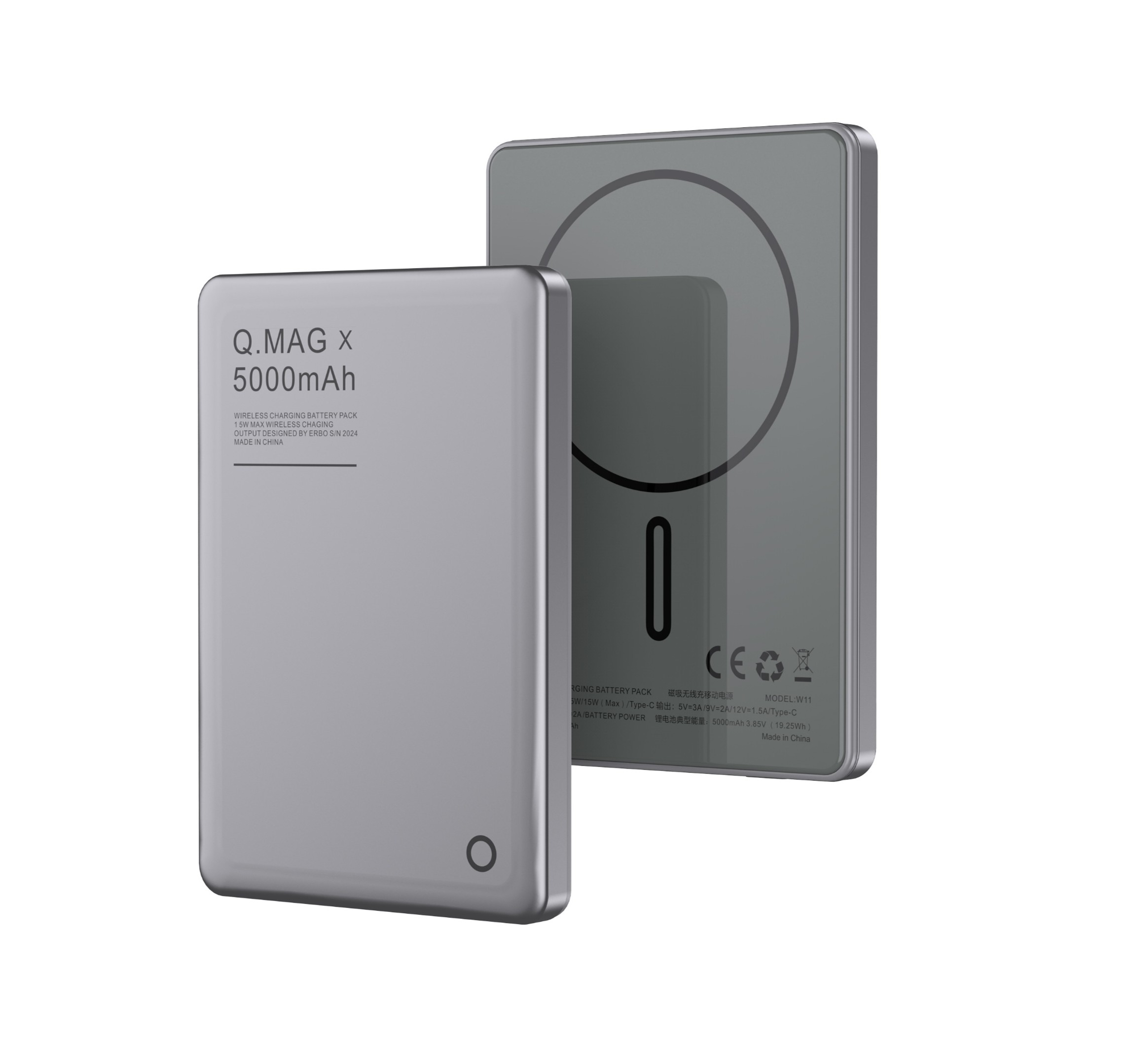 QMAG Titanium 5000mah Wireless Powerbank - Image 6