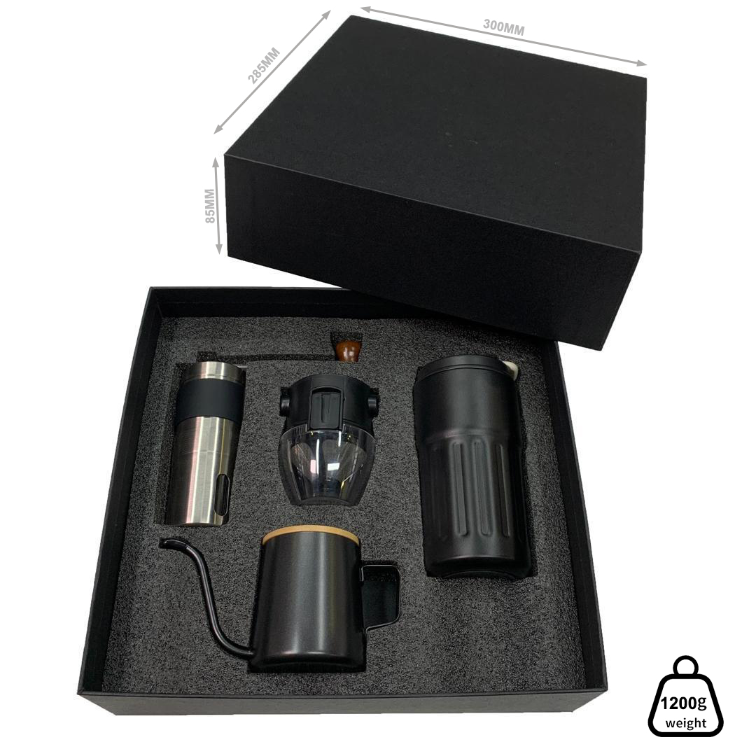 5-in-1 Portable Coffee Brewing Gift Set - Image 3