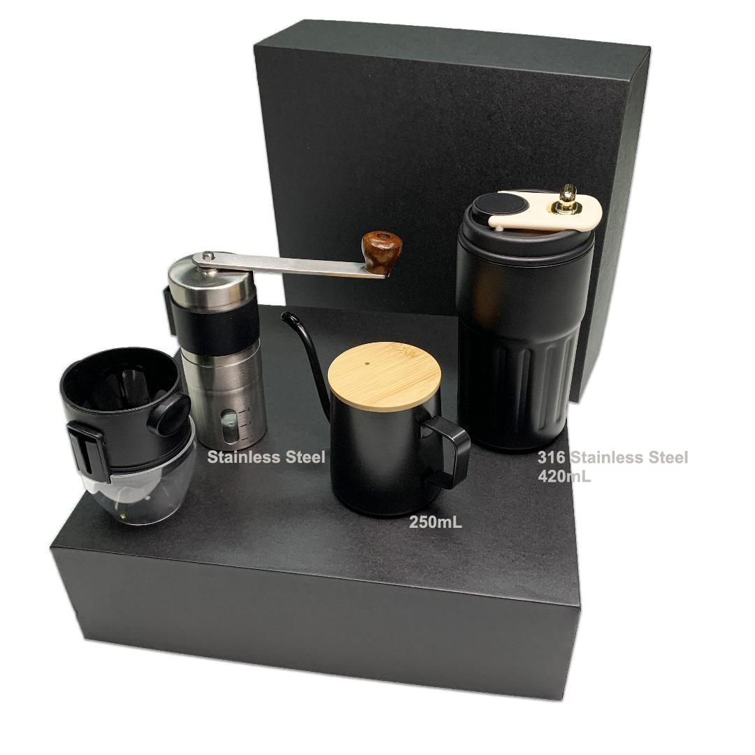 5-in-1 Portable Coffee Brewing Gift Set - Image 4