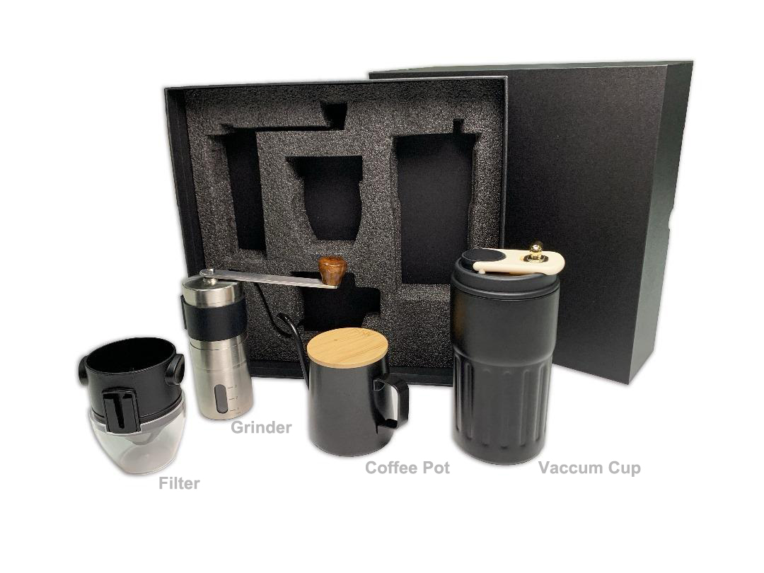 5-in-1 Portable Coffee Brewing Gift Set - Image 5