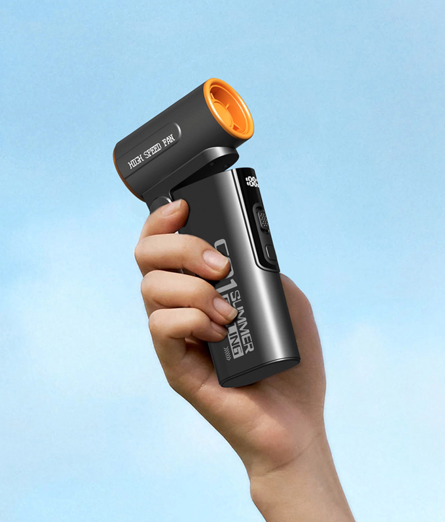 Aero Bolt Head Foldable Fan - Image 3