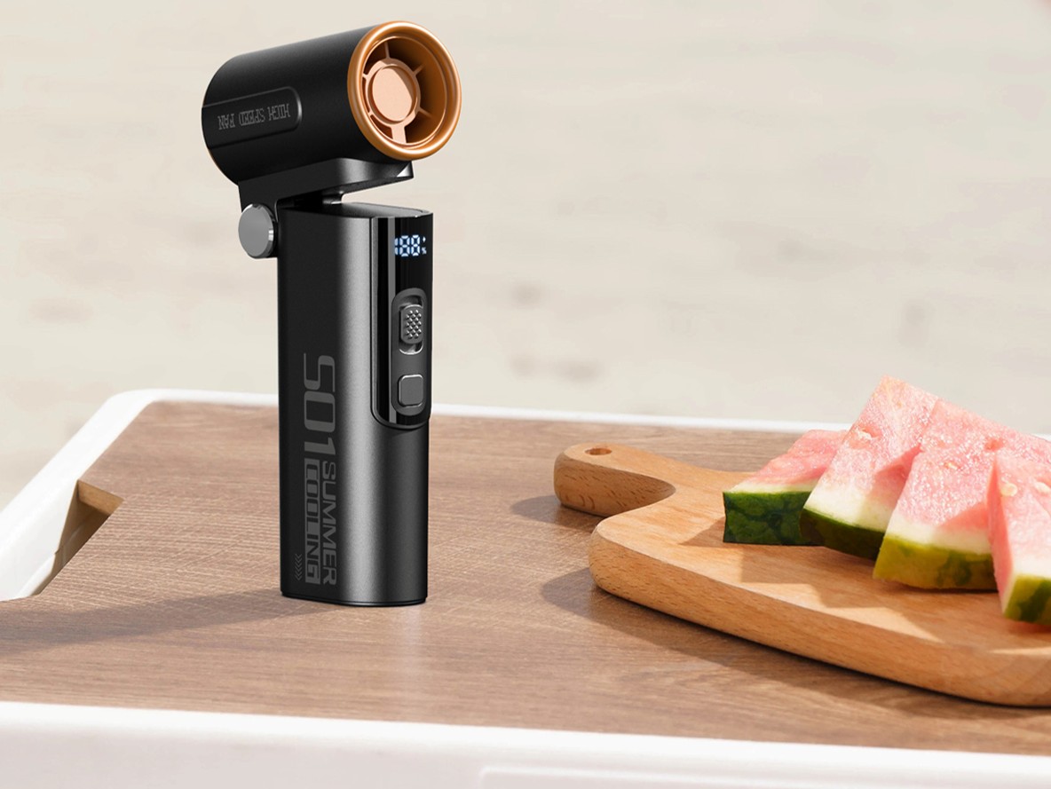 Aero Bolt Head Foldable Fan - Image 4