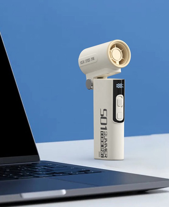 Aero Bolt Head Foldable Fan - Image 7