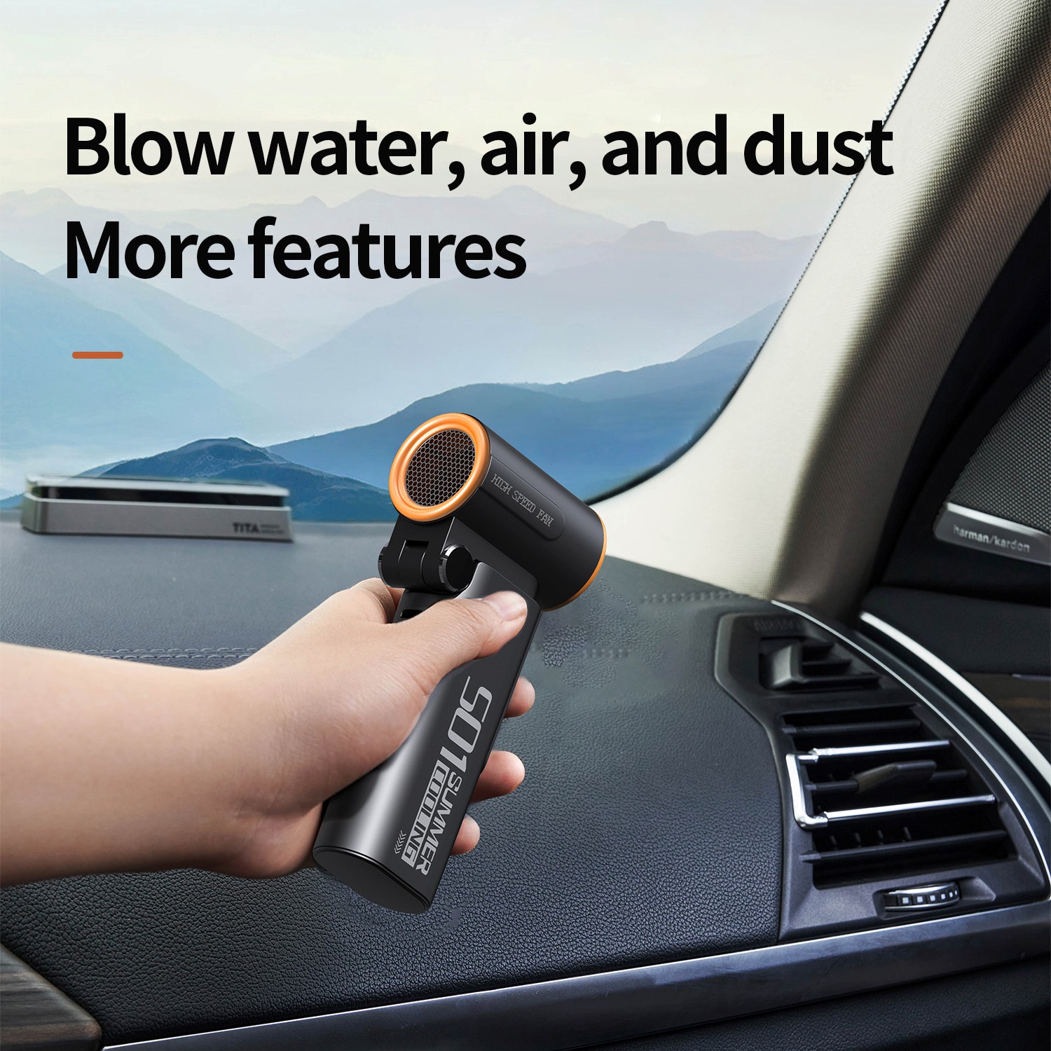 Aero Bolt Head Foldable Fan - Image 8