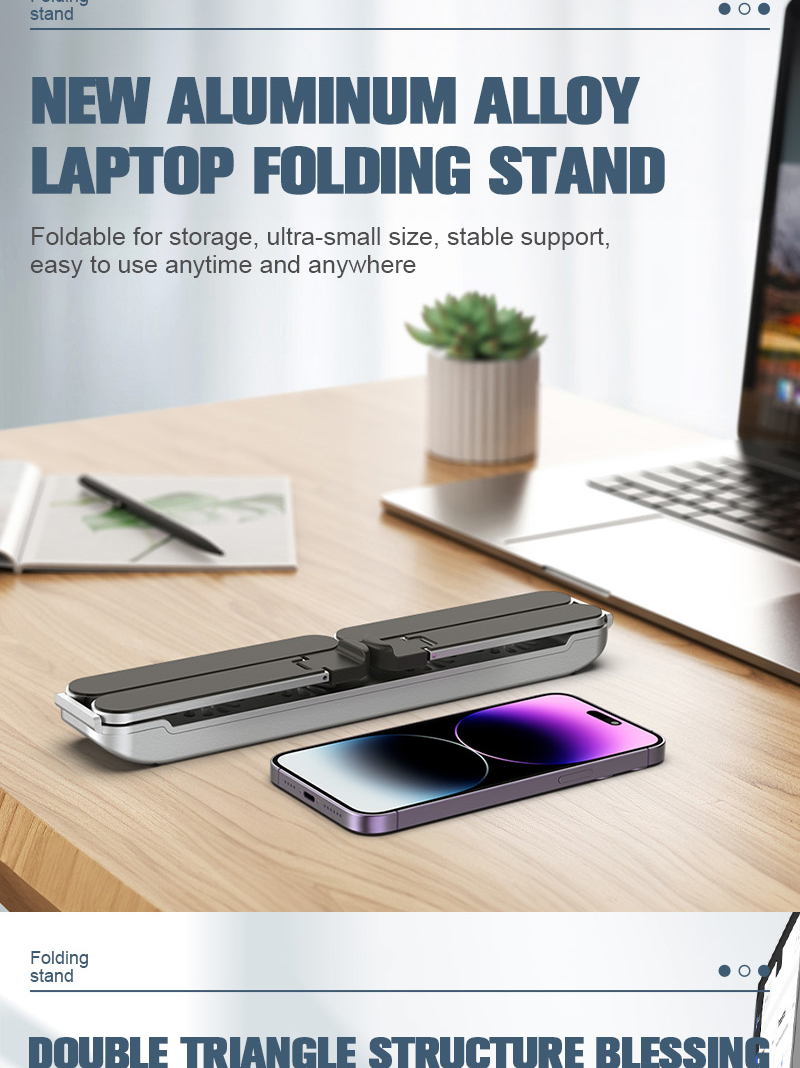 CoolEdge X17 – Foldable Laptop Stand with Fans