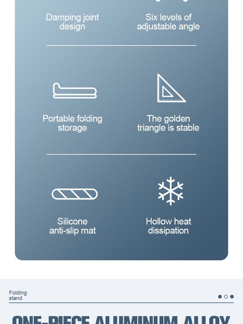 CoolEdge X17 – Foldable Laptop Stand with Fans - Image 15