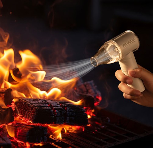 Dual Jet Breeze Mini Fan Blower - Image 10