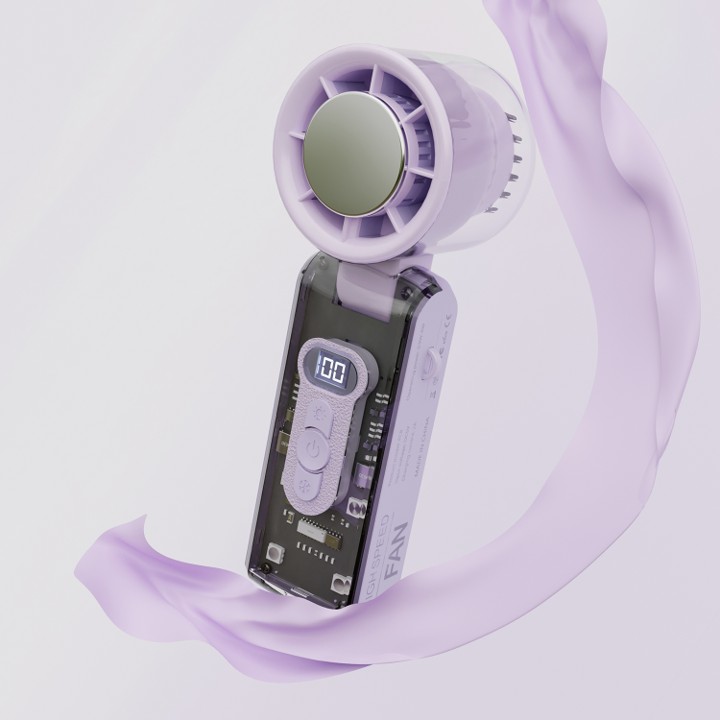 Glacier Core Thermal Cool Foldable Fan - Image 2