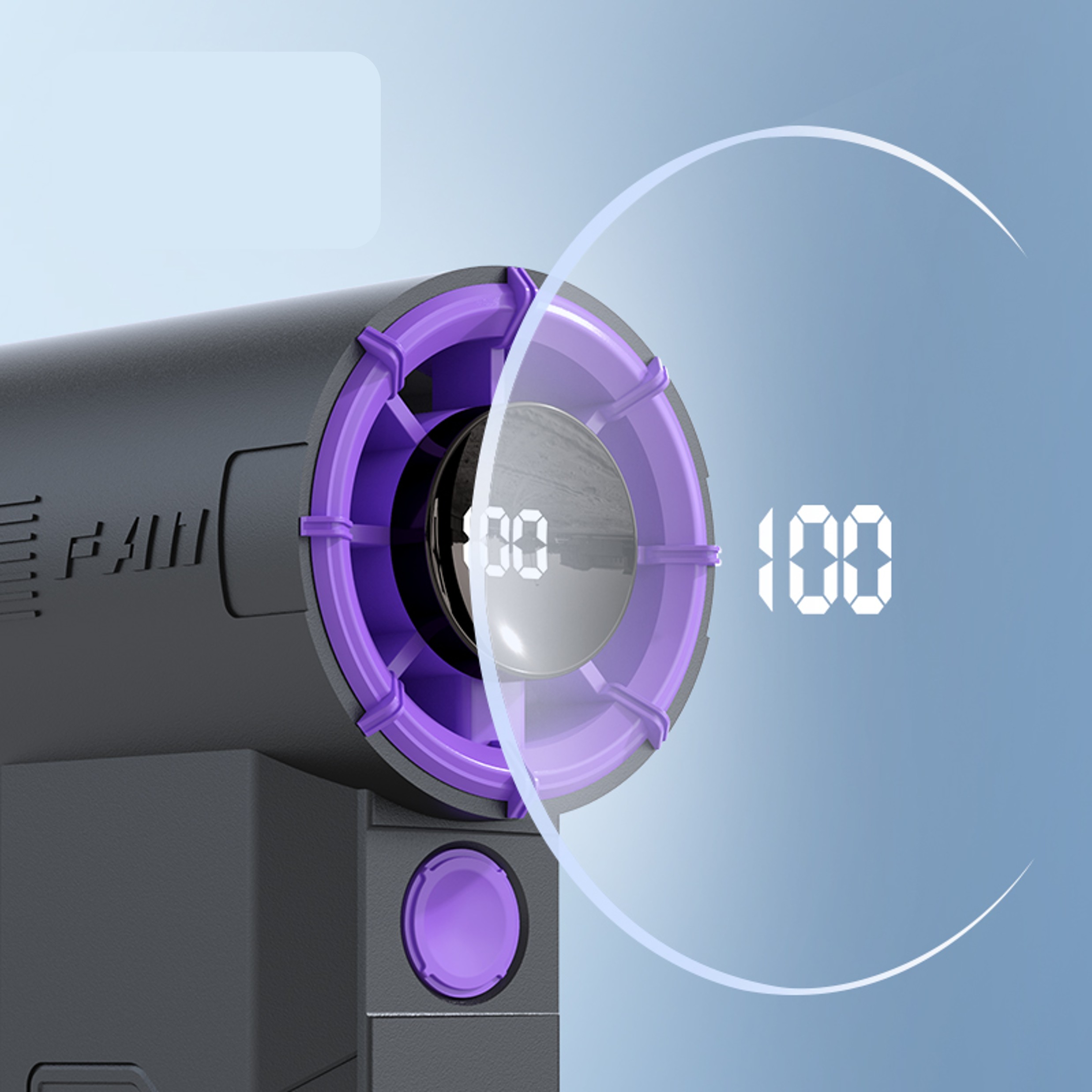 Power Mini Pro USB Digital Fan - Image 6