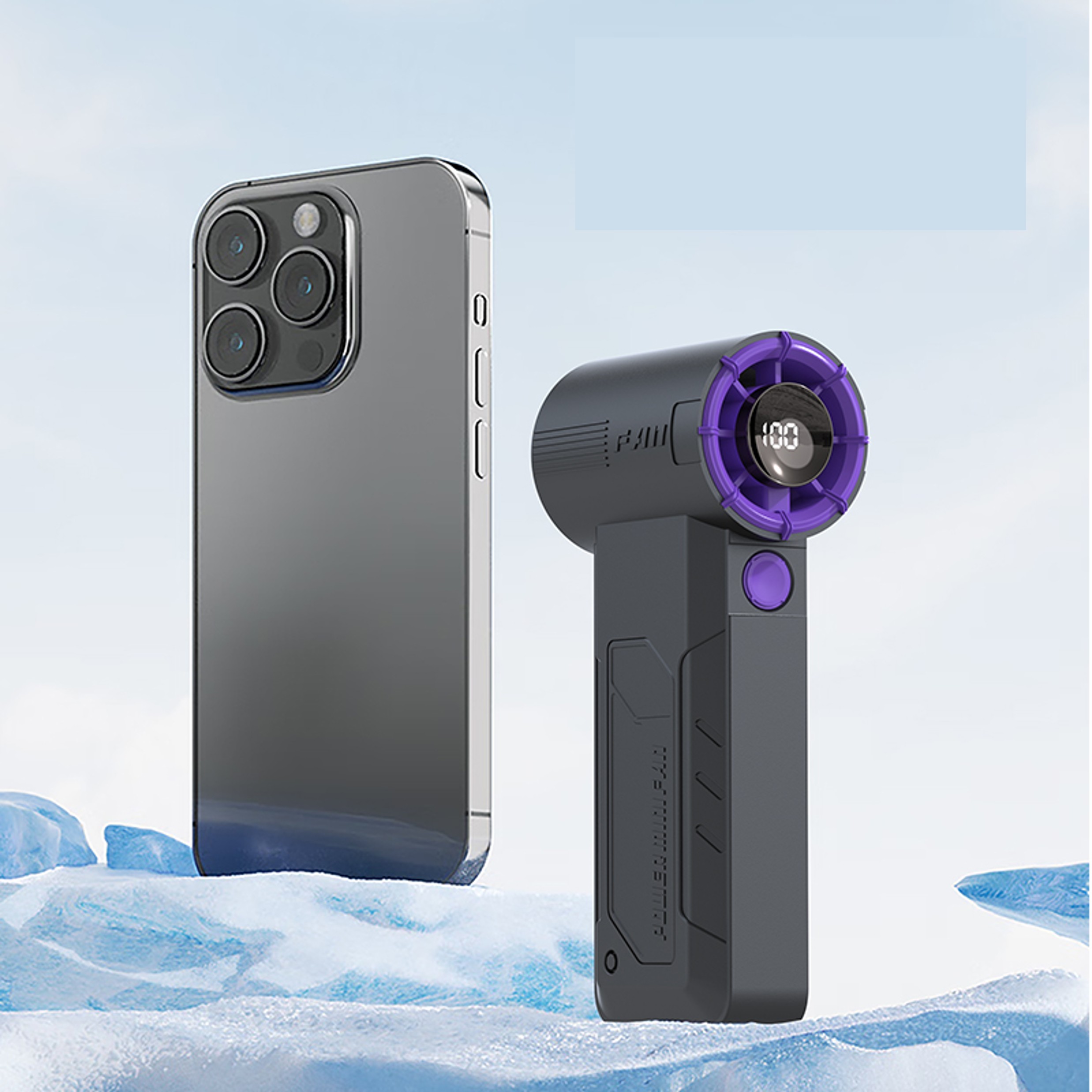 Power Mini Pro USB Digital Fan - Image 8