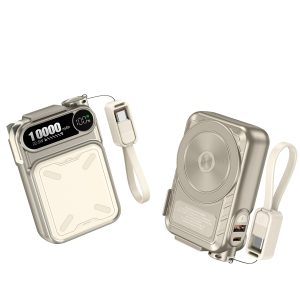 Triple Globe Wireless Charge Powerbank Plug