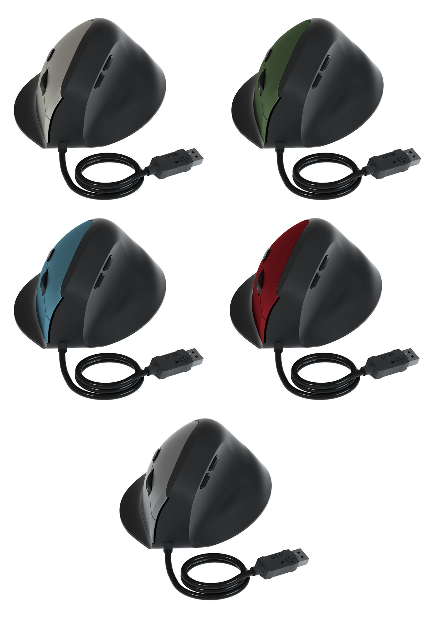 ErgoLift Dual Wireless Vertical Mouse - Image 4