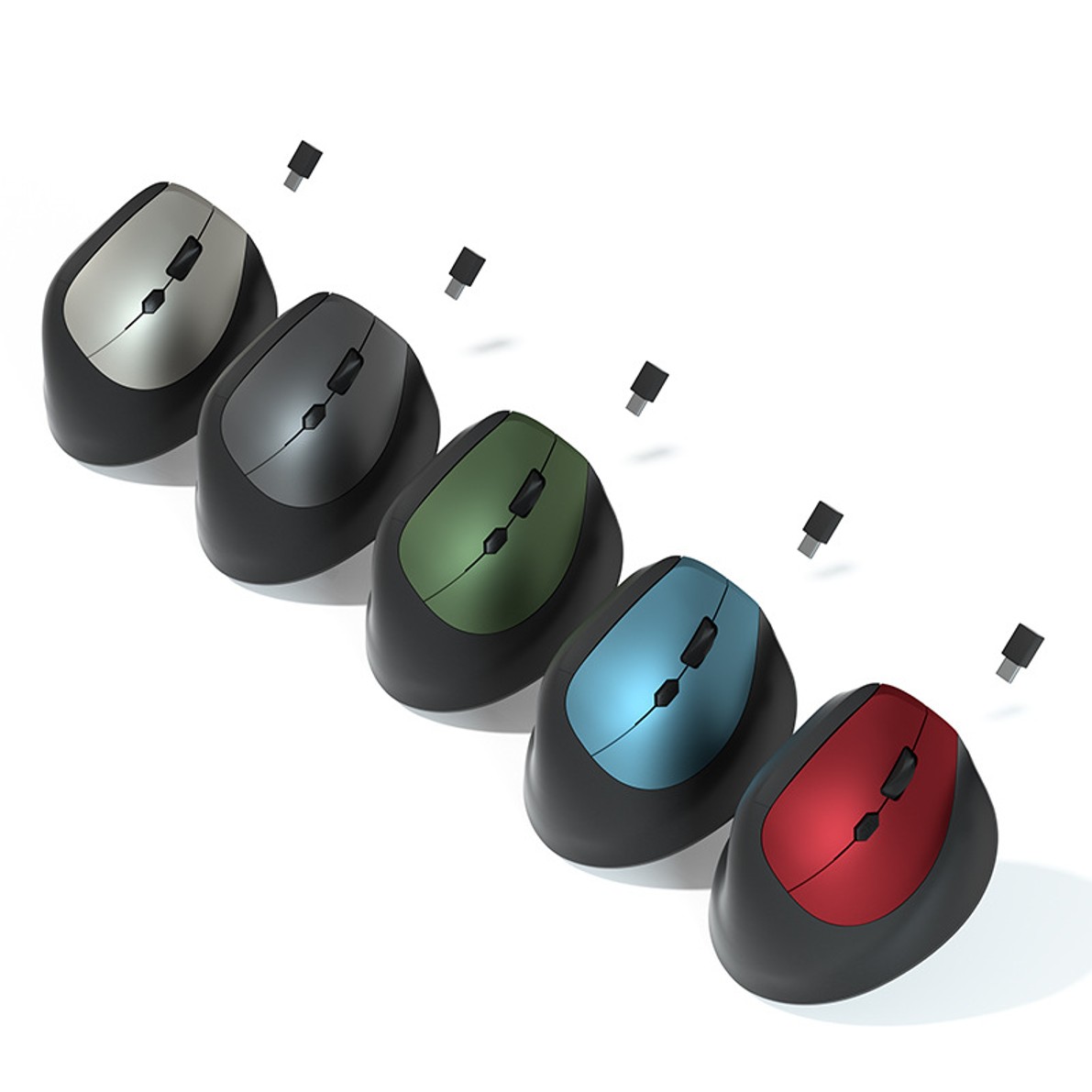 ErgoLift Dual Wireless Vertical Mouse - Image 5