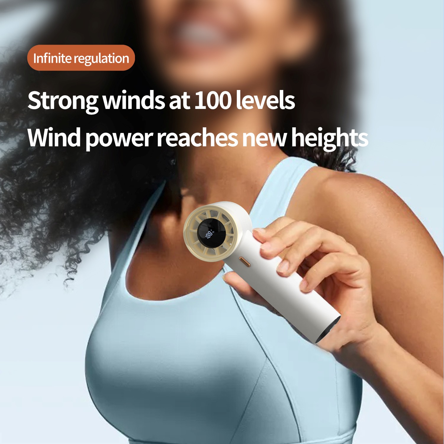 F368 Handheld High-Speed Mini Fan - Image 5