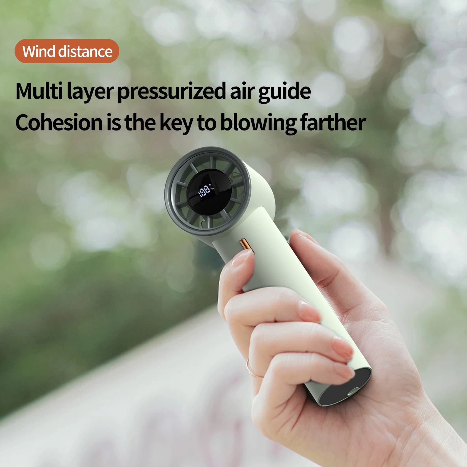 F368 Handheld High-Speed Mini Fan - Image 7