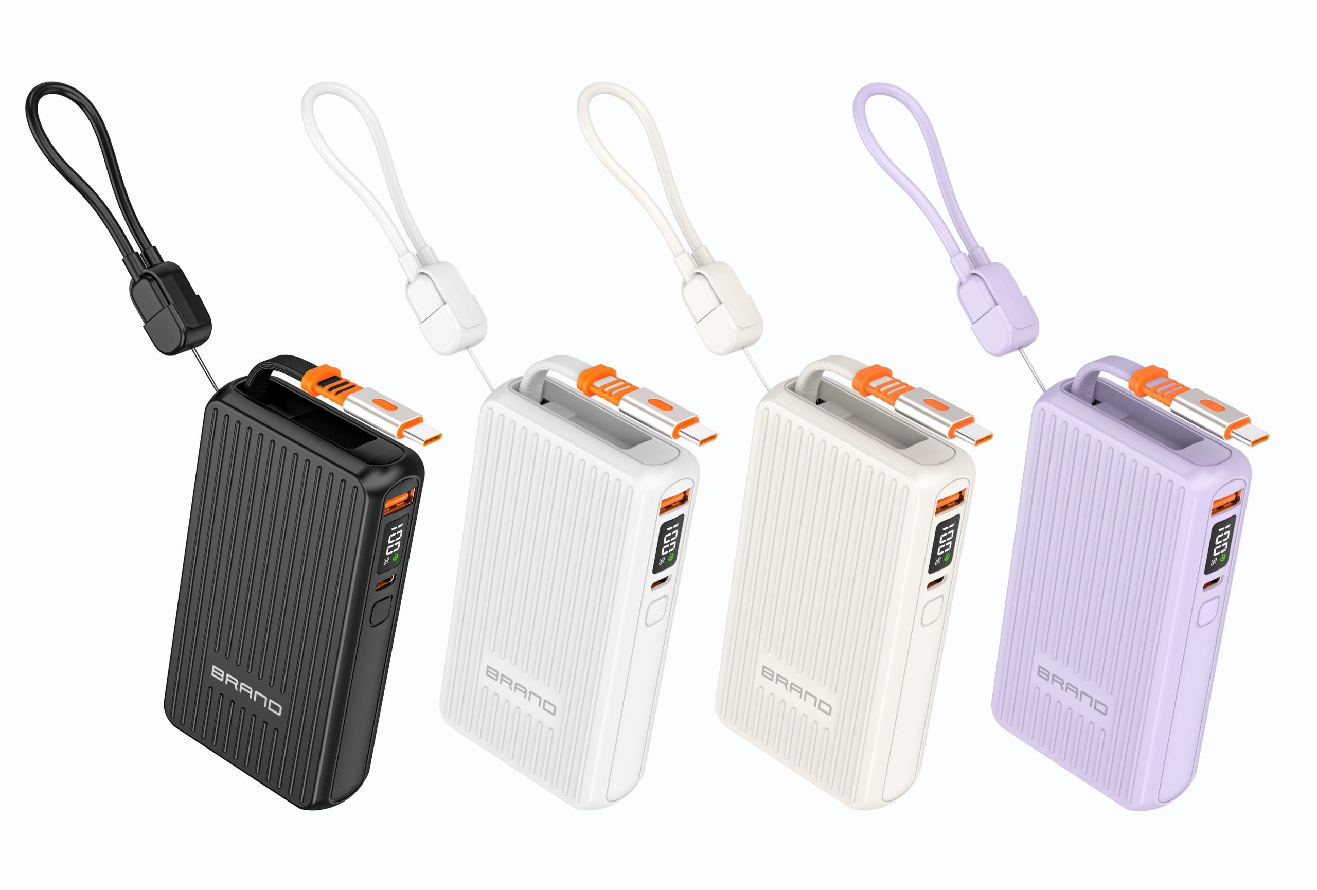 Luggage Strip Retract Cable Powerbank - Image 3