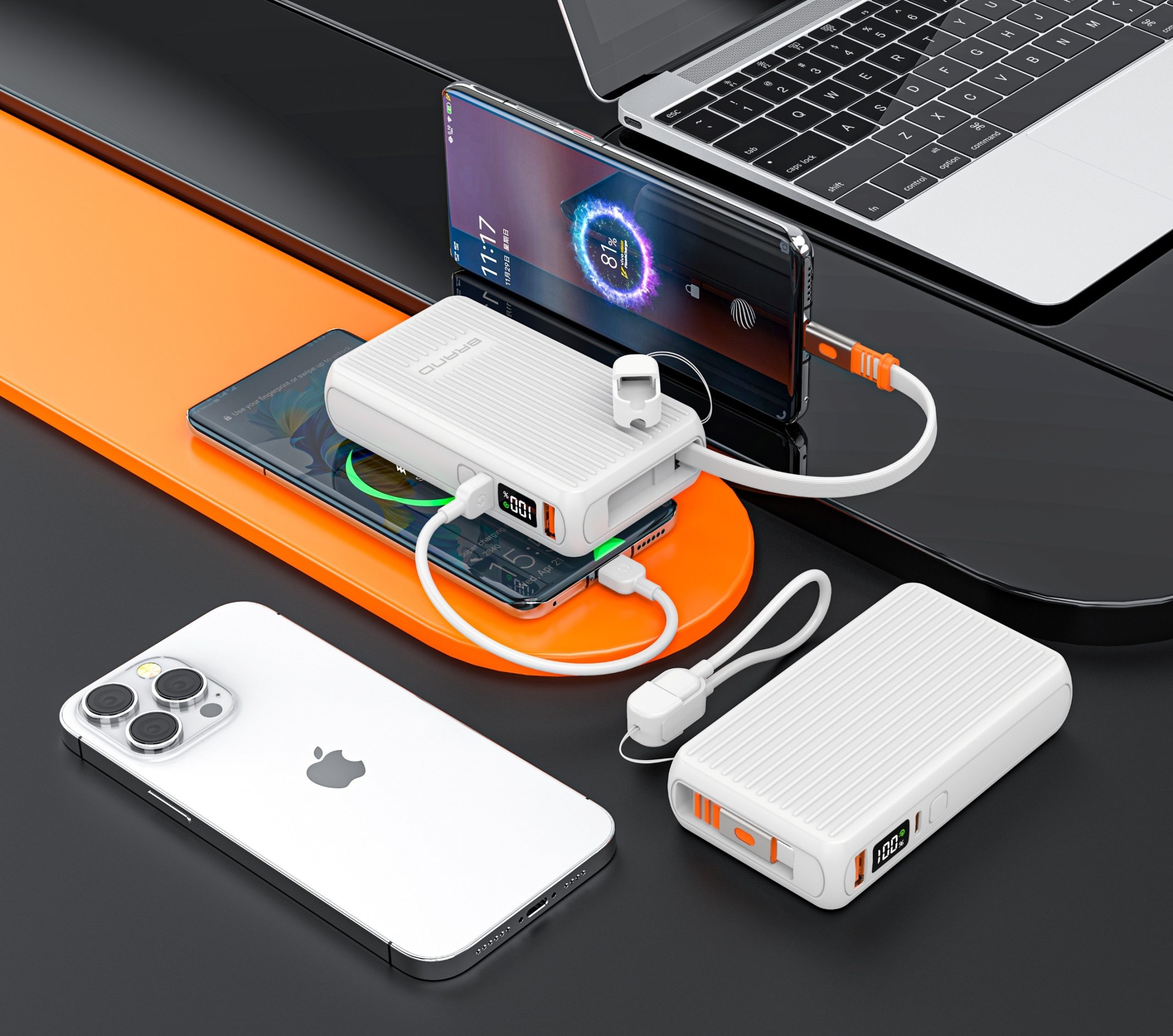 Luggage Strip Retract Cable Powerbank - Image 8