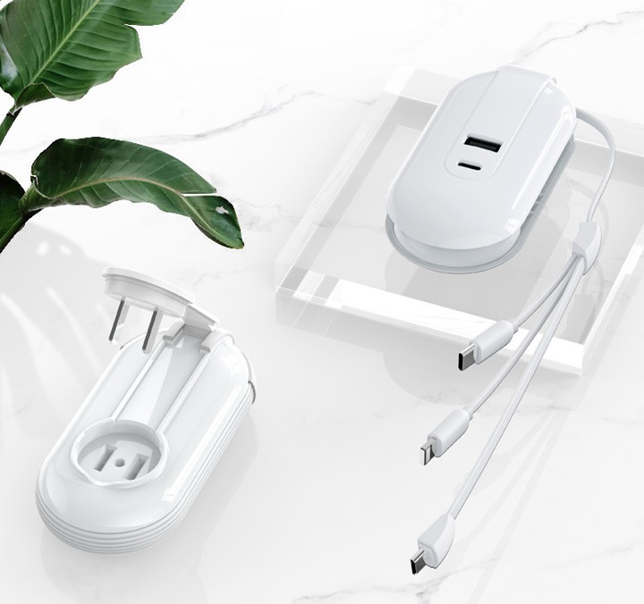 3 in 1 Multi Port Adaptor USB Charger - Image 2