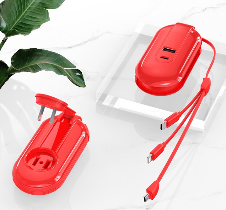 3 in 1 Multi Port Adaptor USB Charger - Image 4