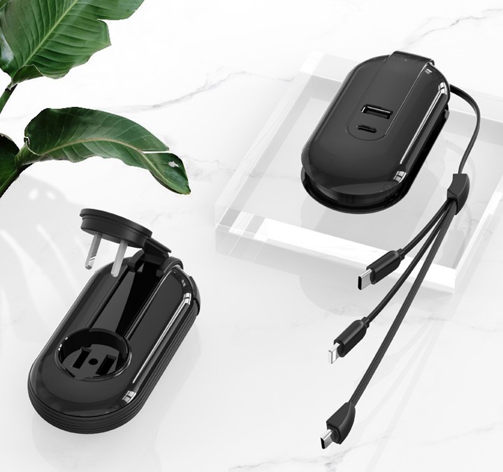 3 in 1 Multi Port Adaptor USB Charger - Image 5