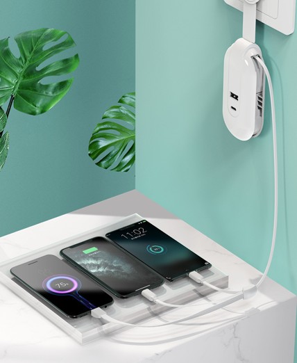 3 in 1 Multi Port Adaptor USB Charger - Image 12