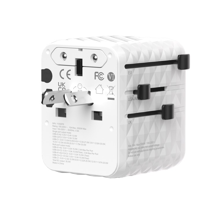 35W Gan Prism Travel Adapter - Image 4
