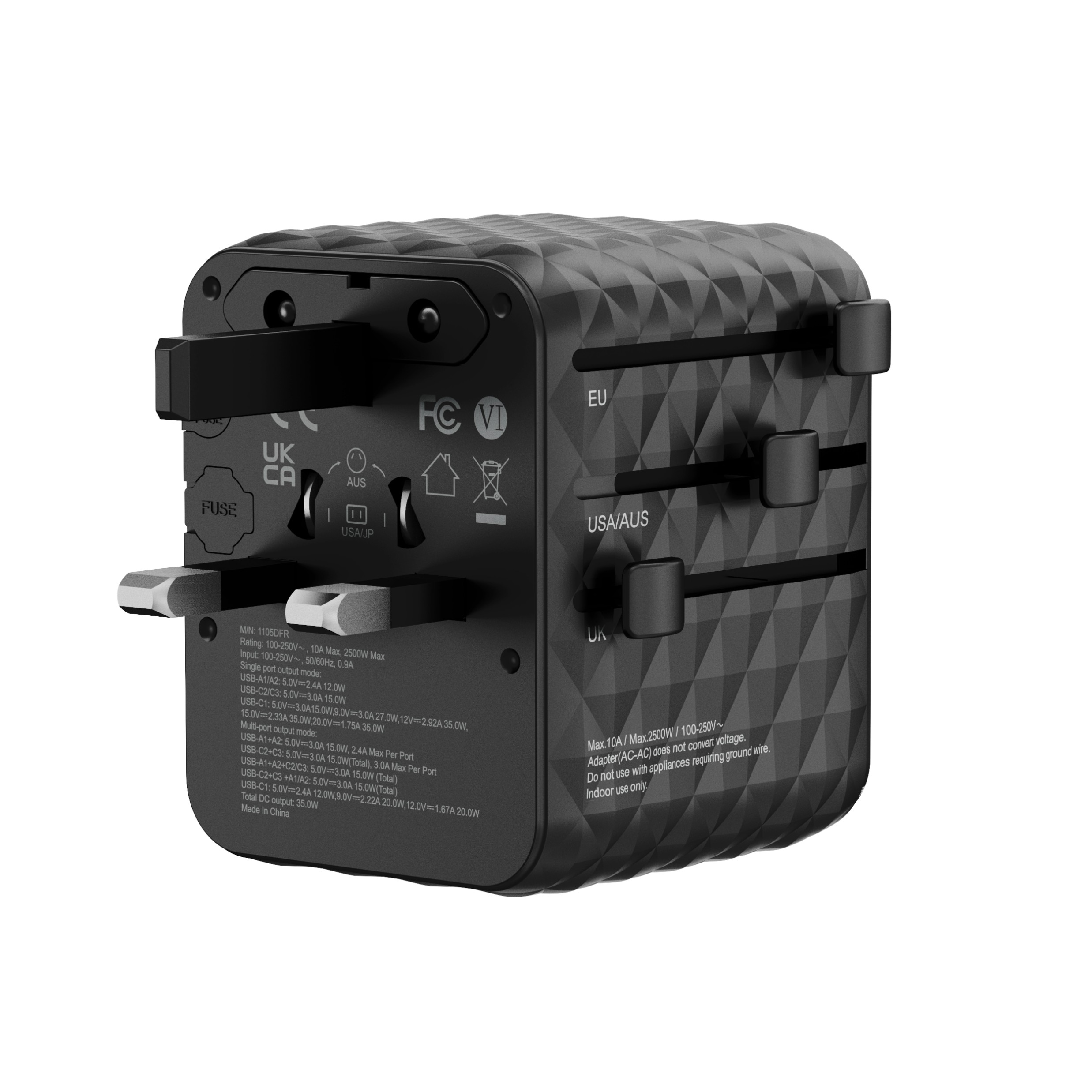 35W Gan Prism Travel Adapter - Image 6