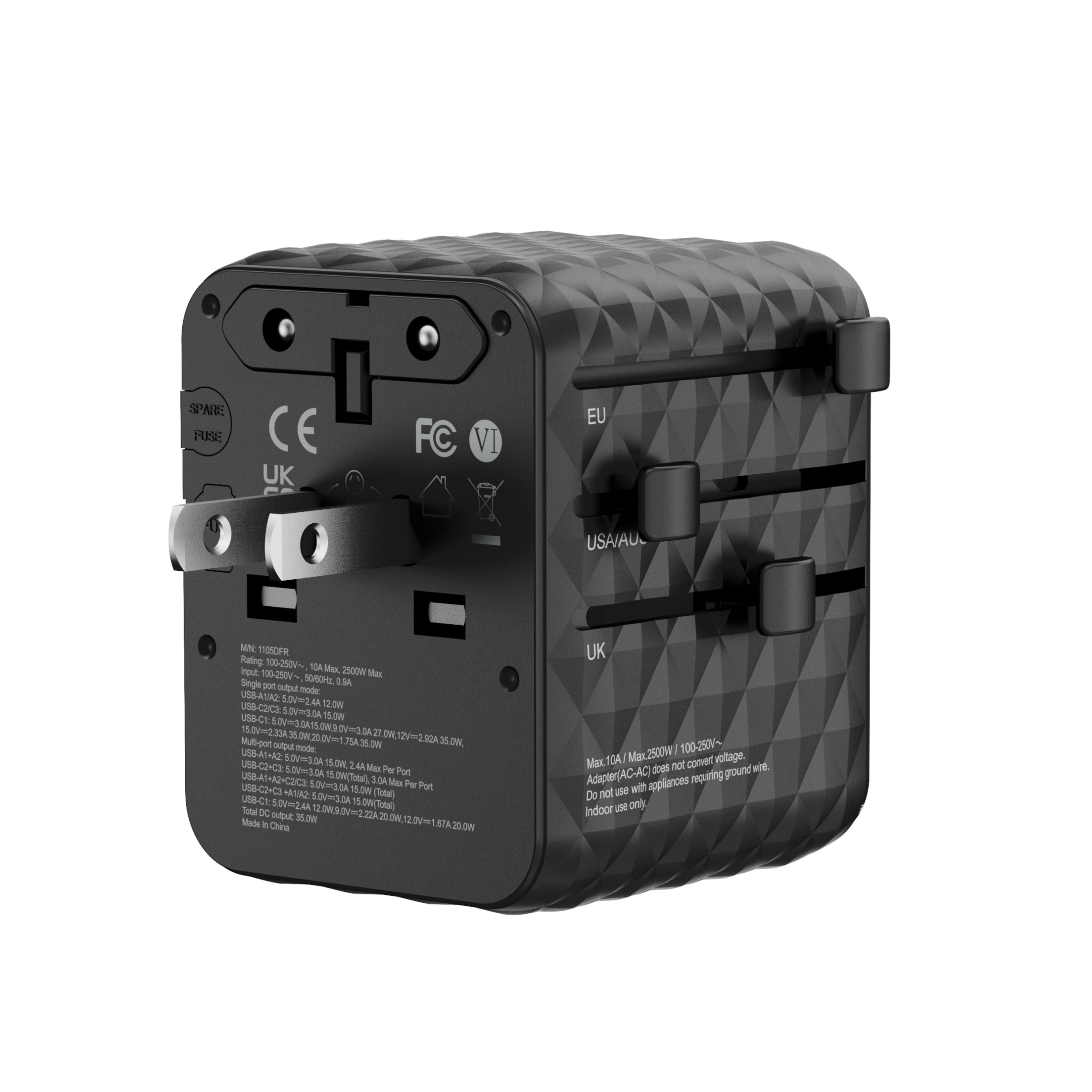 35W Gan Prism Travel Adapter - Image 8