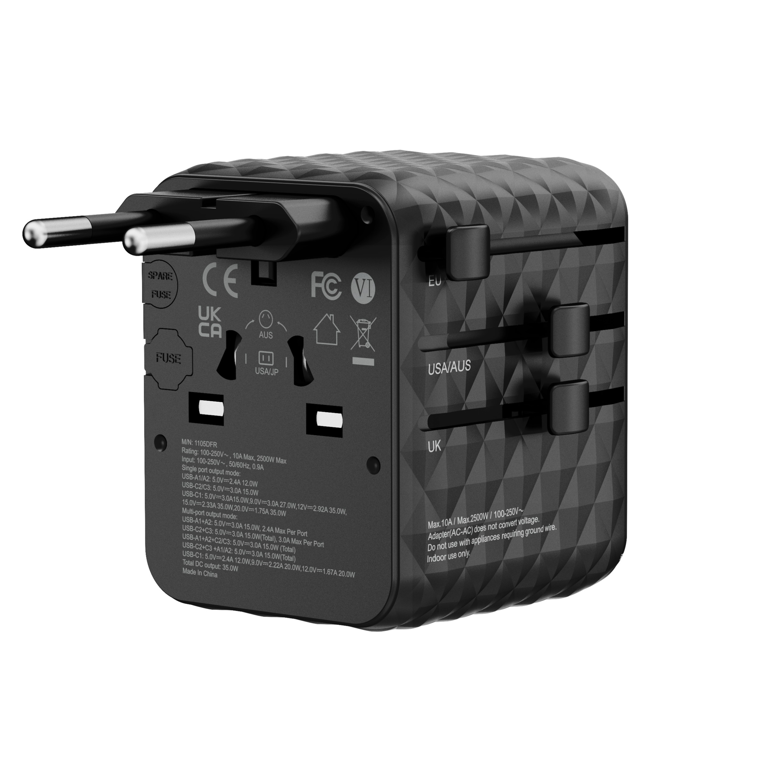 35W Gan Prism Travel Adapter - Image 11