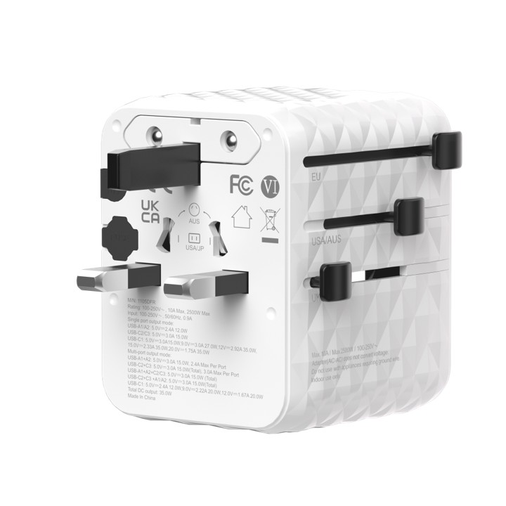35W Gan Prism Travel Adapter - Image 13