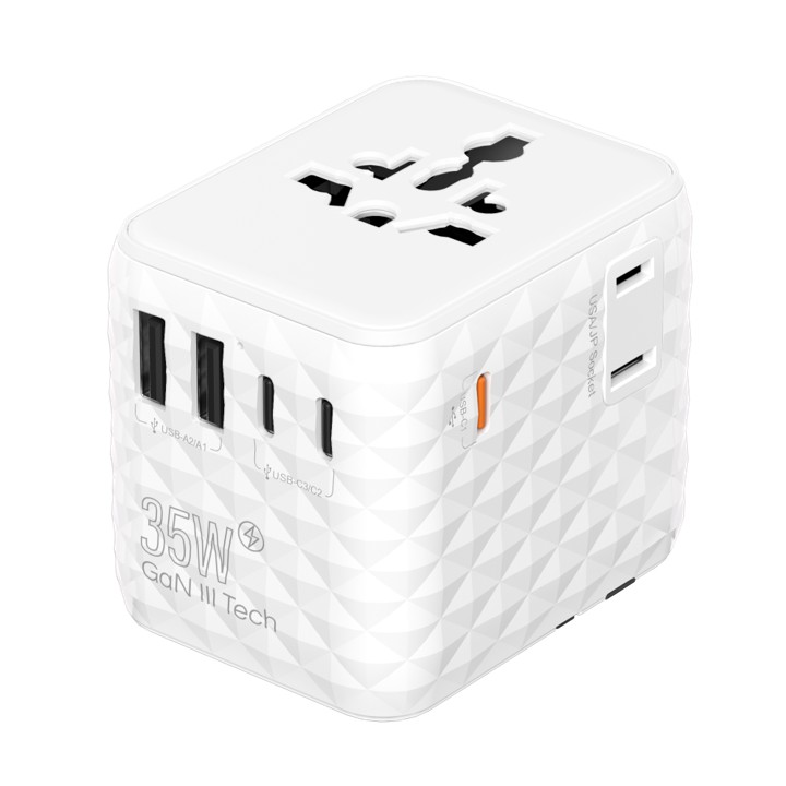 35W Gan Prism Travel Adapter