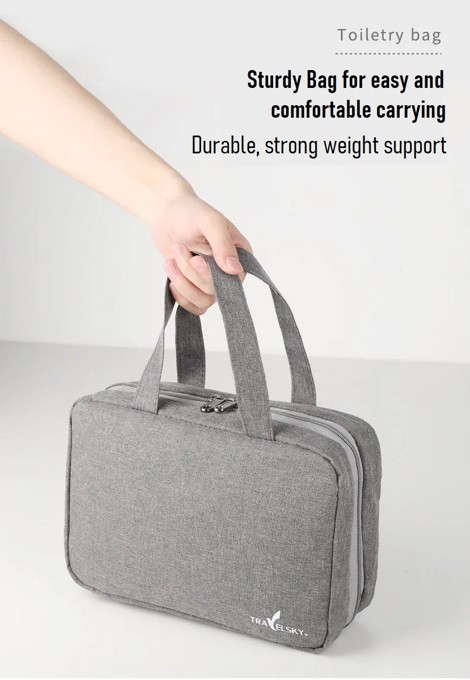 Aqua Fold Toiletries Pouch Bag - Image 9