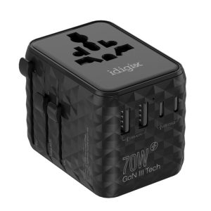 GlobeCharge 70W GaN III Universal Adapter