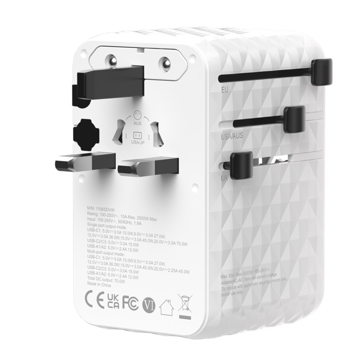 PowerFlex 70 GaN Travel Adapter with Built-in Cable - Image 6