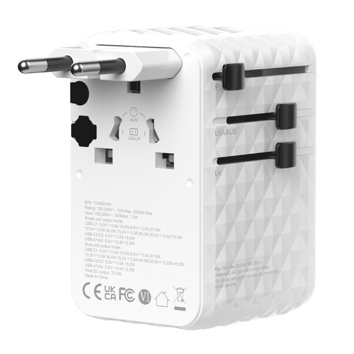PowerFlex 70 GaN Travel Adapter with Built-in Cable - Image 7