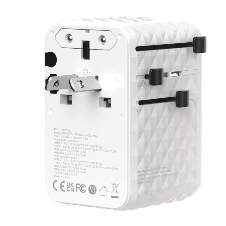 PowerFlex 70 GaN Travel Adapter with Built-in Cable - Image 8