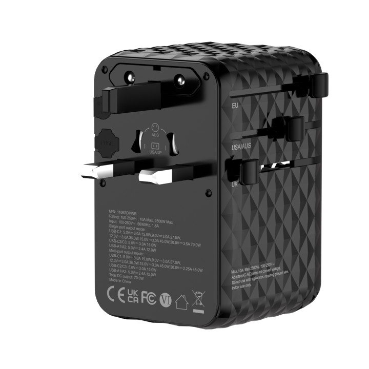 PowerFlex 70 GaN Travel Adapter with Built-in Cable - Image 12