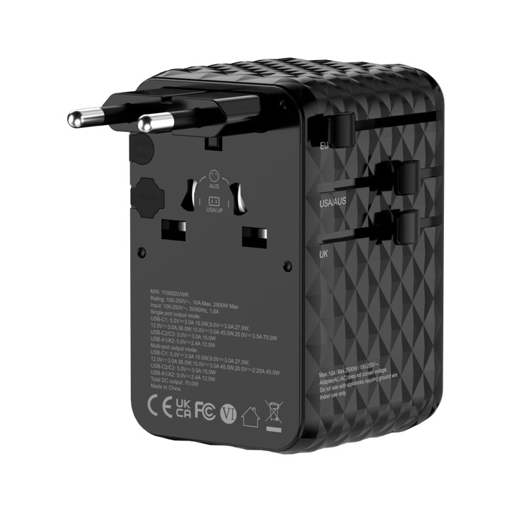 PowerFlex 70 GaN Travel Adapter with Built-in Cable - Image 13