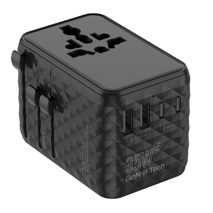 Prism 35W GaN 3 Travel Adapter with Built-in Cable - Image 6