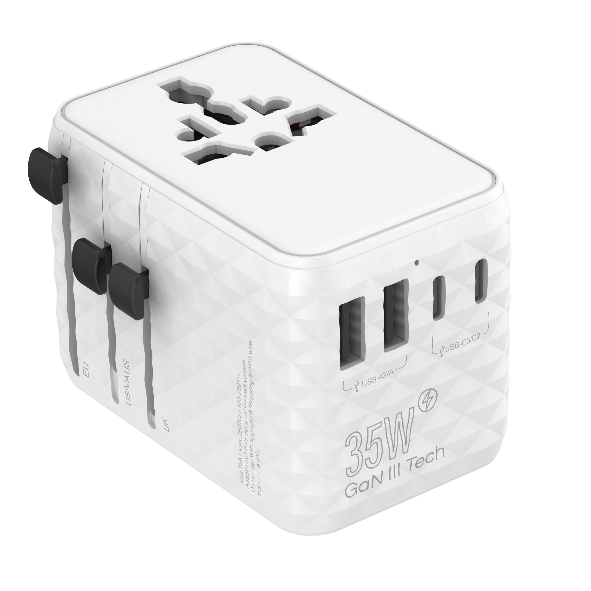 Prism 35W GaN 3 Travel Adapter with Built-in Cable - Image 10
