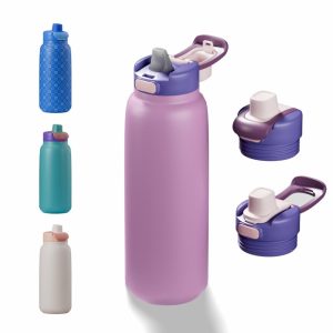 Sip Flow Straw Flask Bottle