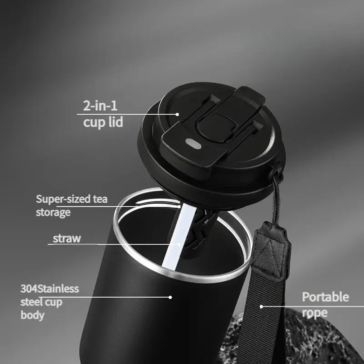 Steel Grip Flask Tumbler - Image 8