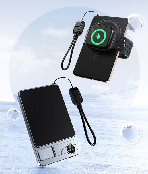 10000mah Aluminium Duo Wireless powerbank